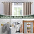 6-Pack No Drill Double Curtain Rod Bracket, Adhesive No Drilling Holder