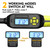 Mini Digital Torque Wrench 3/8 Drive with 35MM Open End Ajustable