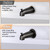 Dreyoo Metal Tub Spout Cover Ring with Foam Gasket, Oil Rubbed Bronze