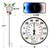 Hummingbird Outdoor Thermometer with 35.7" Stake Waterproof