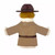 Family Hand Puppets for Kids,Includes Teacher, Policeman, Farmer, Pirate, Detective, etc. with Movable Open Mouths,Perfect for Storytelling,Teaching,Festival Gifts,1 PCS with Joystick