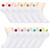 Geyoga 12 Pairs Athletic Low Cut Ankle Socks with Pom Pom Balls Soft Seamless Low-cut Performance Socks