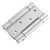 HOIGON 2 Pairs 4 Inch Double Action Spring Door Hinges, Heavy Duty Ball Bearing Self Closing Stainless Steel Double Action Spring Hinges with Screws and Adjusting Pin for Cafes, Bars, Saloons