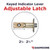 OAKMOORE Keyed Entry Commercial Door Handle | Heavy Duty Commercial Door Locks with Indicator | Restaurant, Store, Hospital, Warehouse | Locking Occupied Door Lever Lock with Key (Black)