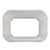 VYH 3x4 to 2x3 Gutter Downspout, Downspout to Downspout Adapter (White 2 Pack)