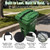 ANKS Heavy Duty Raccoon Proof & Windproof Trash Can Lid Lock Strap (Black)