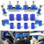 Fit for Peterbilt 379 378 377 Engine Hood Hinge Pivot Bolt Bushing Kit & Truck Hood Bumper Poly & Hoods Roller Bushings, 13-04154, 13-04164, 13-03593, 13-04391, 13-03510, 304005
