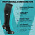 Compression Socks for Men & Women (2/4/6 Pairs) 20-30 mmHg Graduated Compression Knee High for Running, Athletic