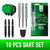 Harrows Dimplex Bomb & Tapered Darts Set I Professional Darts 90% Tungsten Steel Tip All Weights I 10pc Set with Black Dimplex Midi Shafts & Dimplex Flights