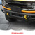 RT-TCZ Tow Hook Covers - Bumper Tow Hook Rubber Protector Exterior Accessories for Ford Bronco 2021-2025 (Style A, Yellow)