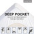 LEISURE TOWN Olympic Queen Mattress Pad Cover Mattress Topper Cotton Top Pillow Top with Snow Down Alternative Fill (8-21 Inch Fitted Deep Pocket) (66"X80") Super Queen