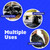 DURASACK Heavy Duty Sandbags with Ties, 14x26, Empty, Black, Pack of 10