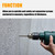 RANSOTO 870 Screw Anchor Expander Hollow Wall Set Tool Compatible with Greenlee 84305 Power Drill Part Caulking Anchor Size 3/8"-16