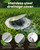MATEWORK Stainless Steel Drain Cover 4-in,Pop-Up Drainage Emitter for Yard
