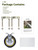 Gate Wheel for Metal Tube Gate, 6", 1 Pack