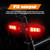 Bike Turn Signals with Projector 5 Modes USB Rechargeable Bike Tail Light Remote Control Waterproof Split Ebike Bicycle Turn Signals Front and Rear for Night Riding and Commuting Safety-4PCS