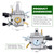 Dalom FS250 Carburetor for Stihl FS120 FS200 FS 250 FS300 String Trimmer Brushcutters Replace 4134 120 0652 with 4134 400 1301 Ignition Coil
