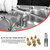 BILITOOLS 84-Piece Oil Drain Plug Repair Kit, M13 M15 M17 M20 M22