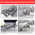 BILITOOLS 84-Piece Oil Drain Plug Repair Kit, M13 M15 M17 M20 M22