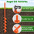 Insaga Auger Drill Bit for Planting 3''x32'' Garden Earth Auger 3mm Thicker Drill Augers for Digging Holes Heavy Duty Auger Post Hole Digger for Bulb, Flowers, Plants - Fits 3/8" Hex Drive Drill