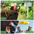 Insaga Auger Drill Bit for Planting 3''x32'' Garden Earth Auger 3mm Thicker Drill Augers for Digging Holes Heavy Duty Auger Post Hole Digger for Bulb, Flowers, Plants - Fits 3/8" Hex Drive Drill