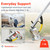 Sammons Preston Reacher, Standard, 26", Grabber Reacher Tool, Lightweight Trash Picker Grabber & Garden Nabber, Handy Aluminum Picker Up Tool & Reaching Claw, Portable Reaching Assist & Dressing Tool