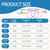3 Pack Urine Bag Shorts for Men, Ostomy Drainage Bag Underwear, Incontinence Care Trousers, Catheter Bag Shorts, L
