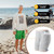 3 Pack Urine Bag Shorts for Men, Ostomy Drainage Bag Underwear, Incontinence Care Trousers, Catheter Bag Shorts, L
