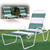 LukLoy 2" Wide 20ft Long Vinyl Straps for Patio Chairs Repairs, Green