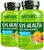 NATURELO Eye Vitamins, AREDS 2 Formula, 60 Vegan Capsules, 2 Pack