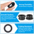 PATIKIL 25mm / 1 Inch Drill Hole,13/16 Inch ID Rubber Grommets, 3Pcs Top Hat Grommet for Wiring Eyelet Ring Gasket Automotive Firewall Cable Hole Plugs Wires Protection, Black