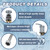 Shampoo Bowl Faucet Kit with Vacuum Breaker & Sprayer Hose for Salon Sink