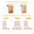 2-Pack Frameless Soft Close 40mm Cup Inset Cabinet Hinges