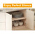 2-Pack Frameless Soft Close 40mm Cup Inset Cabinet Hinges