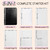 5-in-1 Sticker Organizer Binder Reusable Sticker Storage Book A5 Zipper Binder with 220 Pockets,10 Release Papers, Sticker Album Sticker Collecting Display Keeper