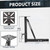 Hitch Mount Vise Plate, Adjustable Height Hitch Vise Mount for Trucks, Trailers and RVs, Universal Fit for 2-Inch Receiver