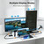 USB C Female to HDMI Male Adapter with USB C Video Cable, 4K@60Hz