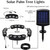 Sublume Ring Solar Tree Lights Outdoor, Landscape Uplights, Warm White