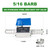 TAISHER 1PCS 304 Stainless Steel 5/16" Mini Ball Valve Shut Off Switch, 5/16” Hose Barb with 2PCS Hose Clamps