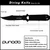 Dive Knife - Scuba Diving Knife with holster, 2 Types Sheath 2 Pairs Thigh Leg Straps, Black Premium Divers Knives Shears for Outdoor Spearfishing, Snorkeling