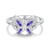 925 Sterling Silver Butterfly Cremation Ring for Ashes Memorial Urn Rings Keepsake Jewelry for Ashes Sympathy Gift for Women