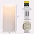 GenSwin Outdoor Flameless Led Candles Battery Operated Remote, 4 x 8 in