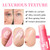 PDRN Pink Collagen Volume Multi Balm Stick - Collagen Wrinkle Stick Face & Body Balm for Under-Eyes, Neck, Forehead, Smile Lines, Lips | All-in-One Hydrating Balm| Plumping, Radiance, Line Care(2PCs)