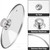 11 Inch Tempered Glass Lid for Pans, Pots, Skillets & Frying Pan