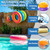 Hicarer 3 Pack Pool Float Storage Holder 16 Inch Wall Mount Pool Float Organizer Heavy Duty Hanger Rack No Drill Fence Hooks for Swimming Rings Towels Tools Outdoor Backyard Storage