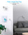 HANYCONY Surge Protector Power Strip, 1080J, 5 Ft Braided Extension Cord