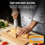 Homaider Electric Knife for Meat Slicing, Turkey, Carving Meat, Bread & More | Ergonomic Handle + 2 Carving Reciprocating Stainless Steel Blades and Serving Fork Included, 6 Foot Cord