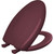 Bemis Classic Colors Slow Close Toilet Seat, Easy Clean Hinges and Durable Plastic Seat, Made in USA, Elongated, Loganberry