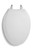Centoco 2 inch Raised Toilet Seat for Seniors, Elongated, USA, White