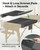 HOMCA Massage Table Arm Extender Pads, Widen by 7.8", PU Leather